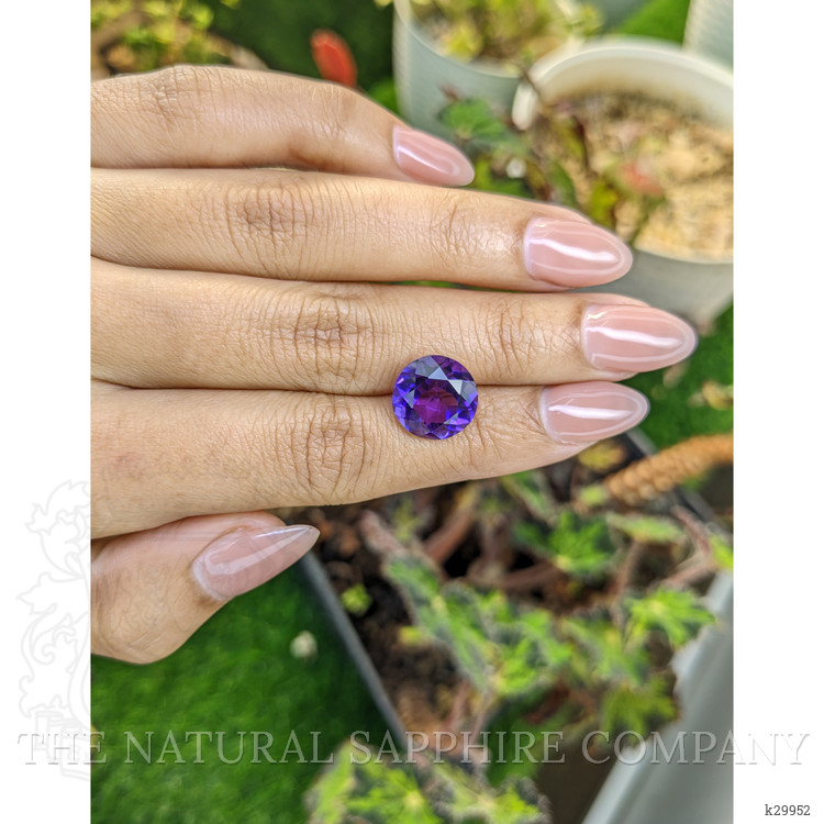 6.17 Ct. Purple Amethyst from Ceylon (Sri Lanka)