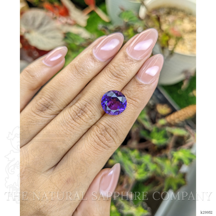 6.17 Ct. Purple Amethyst from Ceylon (Sri Lanka)