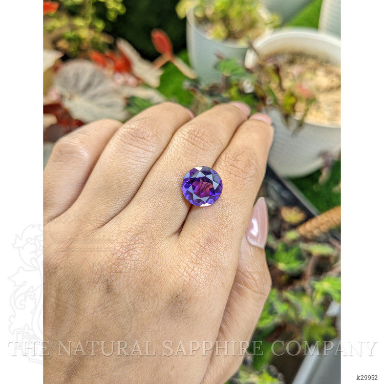 6.17 Ct. Purple Amethyst from Ceylon (Sri Lanka)