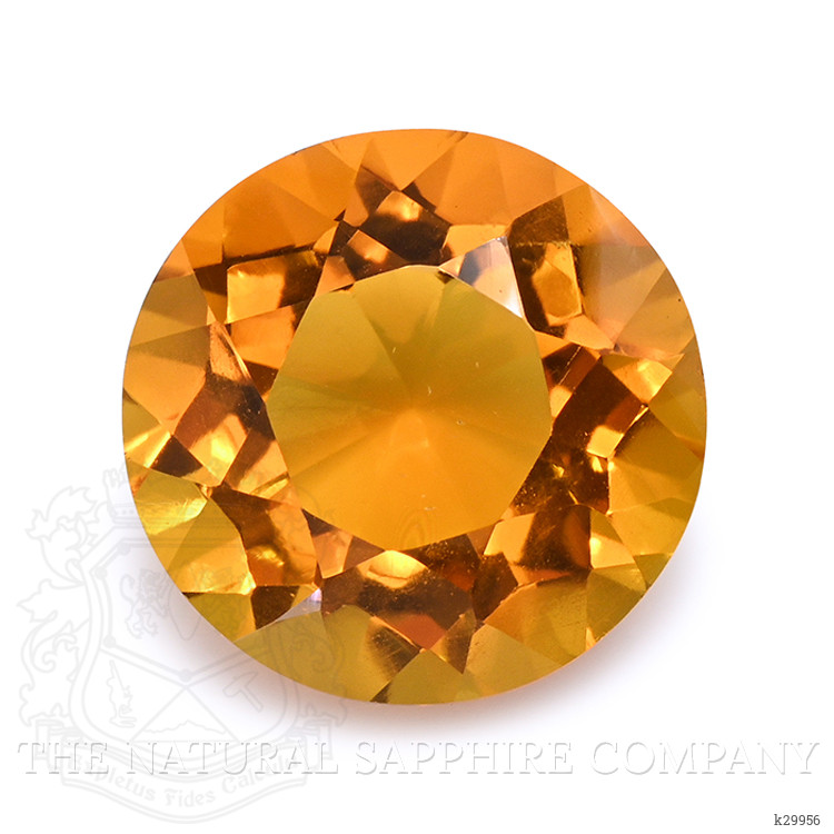 6.60 Ct. Yellowish Orange Citrine from Ceylon (Sri Lanka)