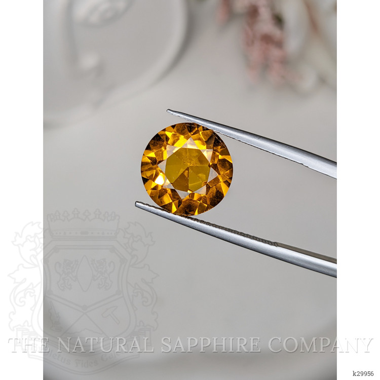 6.60 Ct. Yellowish Orange Citrine from Ceylon (Sri Lanka)