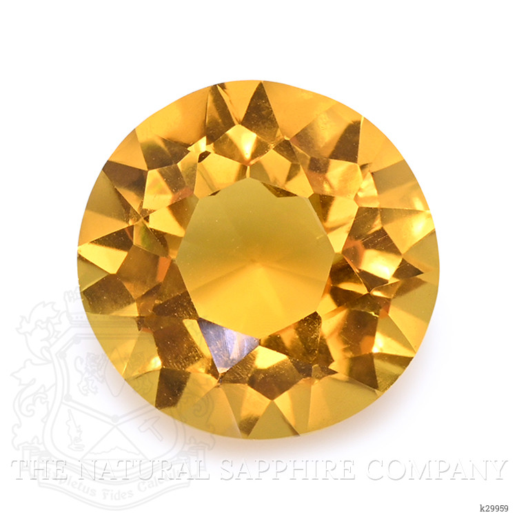 5.48 Ct. Yellow Citrine from Ceylon (Sri Lanka)