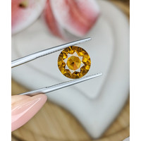 5.48 Ct. Yellow Citrine from Ceylon (Sri Lanka) Life Style
