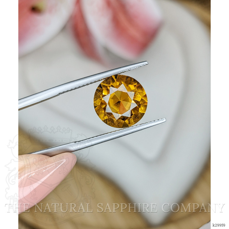 5.48 Ct. Yellow Citrine from Ceylon (Sri Lanka)