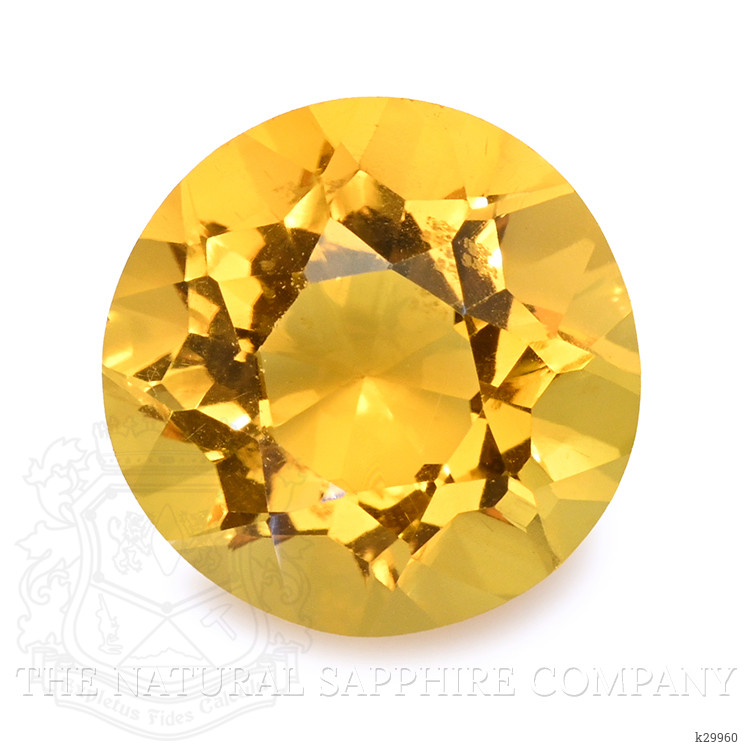 6.12 Ct. Yellow Citrine from Ceylon (Sri Lanka)