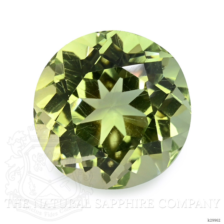 4.92 Ct. Yellowish Green Prasiolite from Brazil