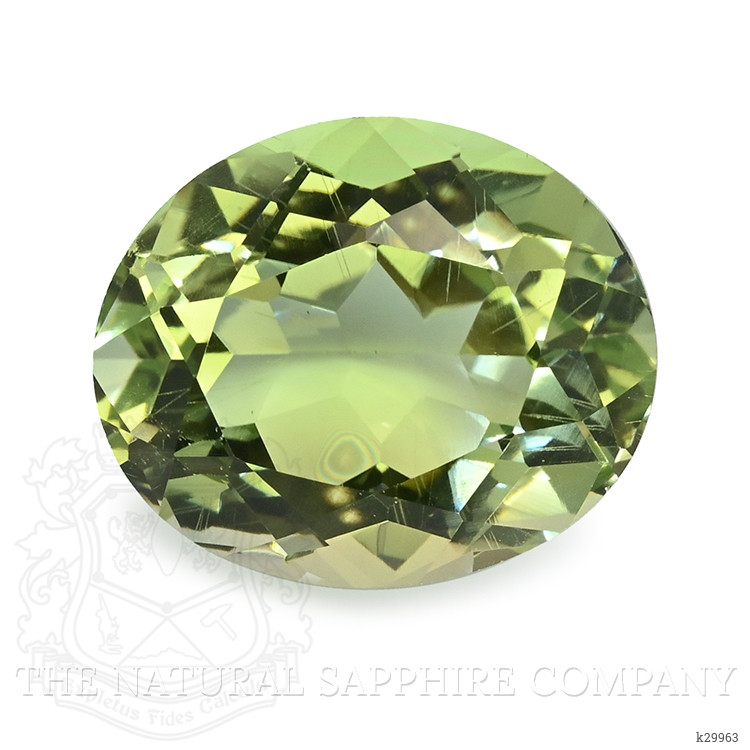 6.28 Ct. Yellowish Green Prasiolite from Brazil