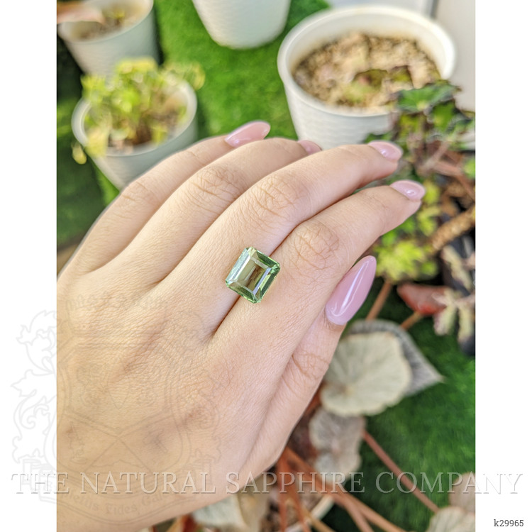 5.56 Ct. Green Prasiolite from Brazil