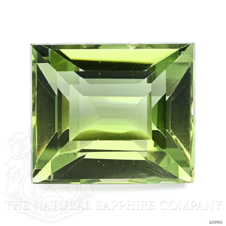 7.24 Ct. Yellowish Green Prasiolite from Brazil