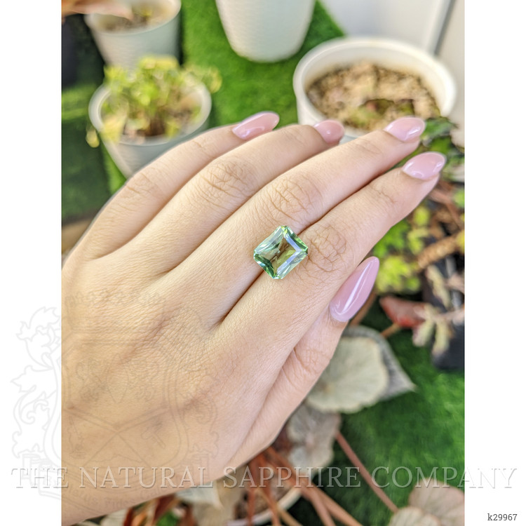 5.04 Ct. Green Prasiolite from Brazil