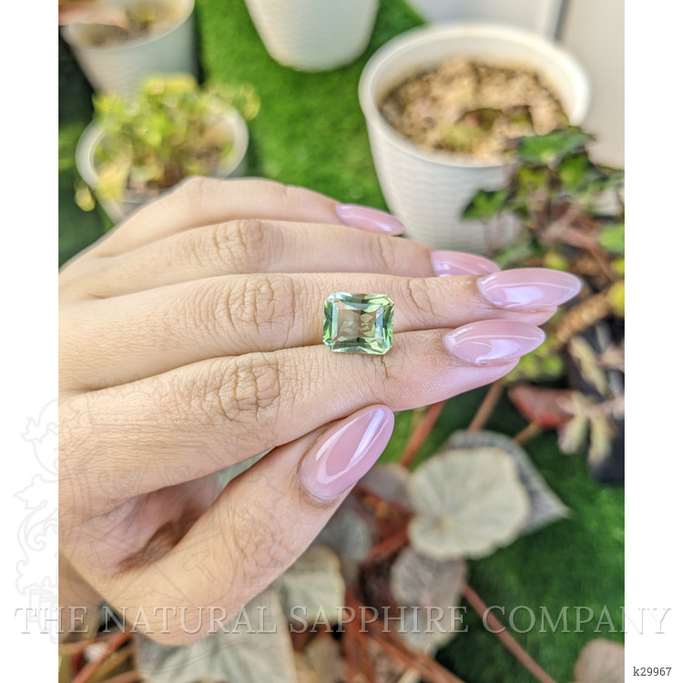 5.04 Ct. Green Prasiolite from Brazil