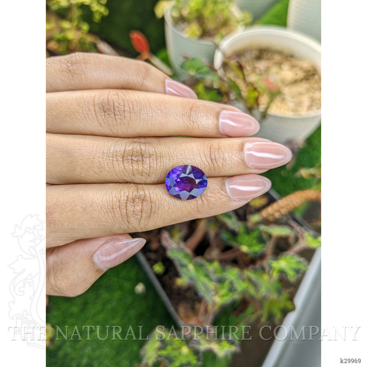 6.67 Ct. Purple Amethyst from Ceylon (Sri Lanka)