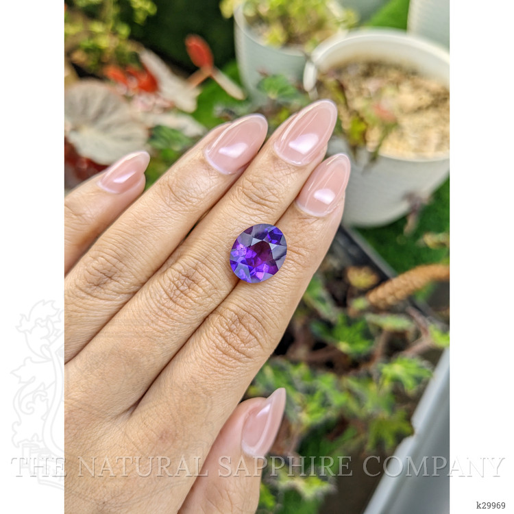 6.67 Ct. Purple Amethyst from Ceylon (Sri Lanka)
