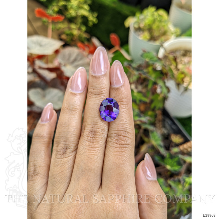 6.67 Ct. Purple Amethyst from Ceylon (Sri Lanka)