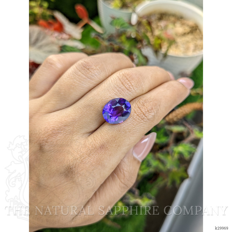 6.67 Ct. Purple Amethyst from Ceylon (Sri Lanka)