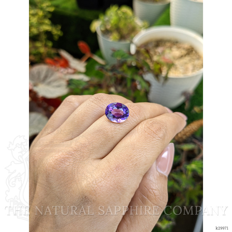 5.27 Ct. Purple Amethyst from Ceylon (Sri Lanka)
