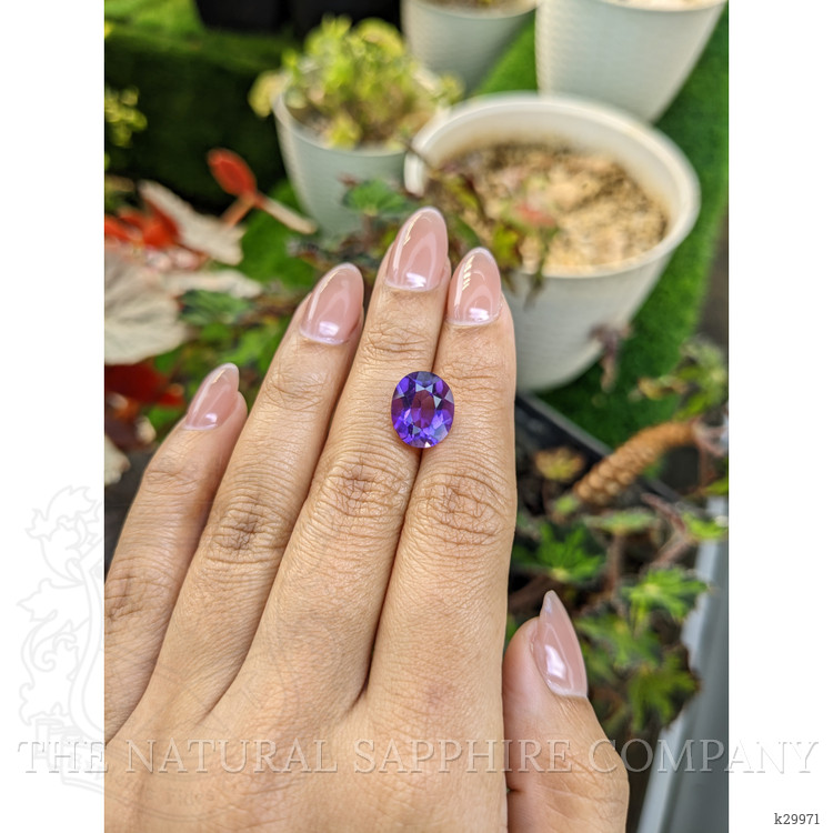 5.27 Ct. Purple Amethyst from Ceylon (Sri Lanka)