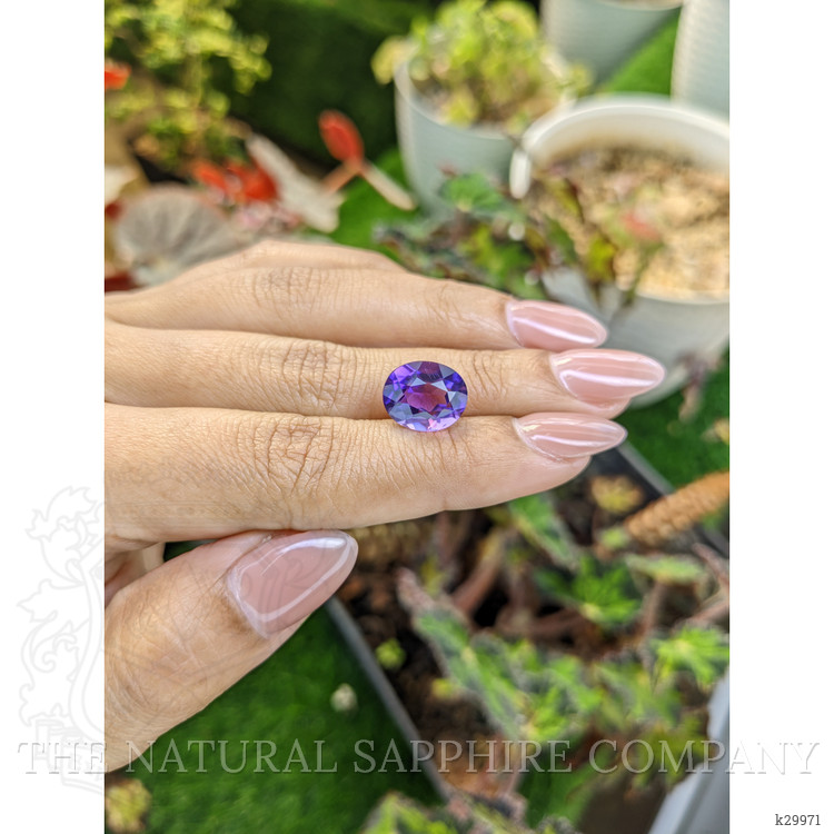5.27 Ct. Purple Amethyst from Ceylon (Sri Lanka)
