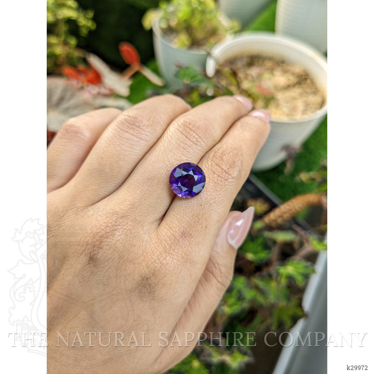 5.56 Ct. Purple Amethyst from Ceylon (Sri Lanka)