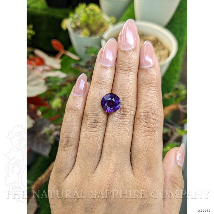 5.56 Ct. Purple Amethyst from Ceylon (Sri Lanka)