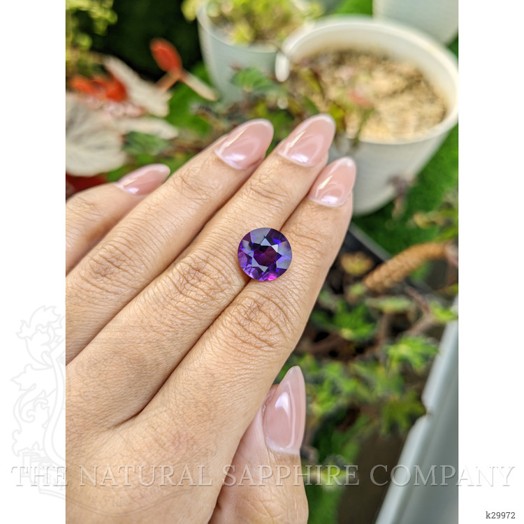 5.56 Ct. Purple Amethyst from Ceylon (Sri Lanka)