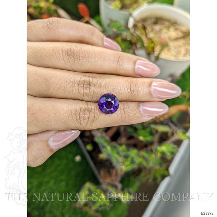 5.56 Ct. Purple Amethyst from Ceylon (Sri Lanka)