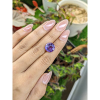 5.82 Ct. Purple Amethyst from Ceylon (Sri Lanka) Life Style