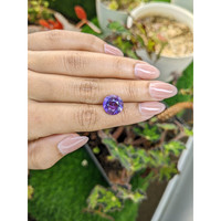 5.82 Ct. Purple Amethyst from Ceylon (Sri Lanka) Life Style