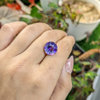 5.46 Ct. Purple Amethyst from Ceylon (Sri Lanka) Life Style