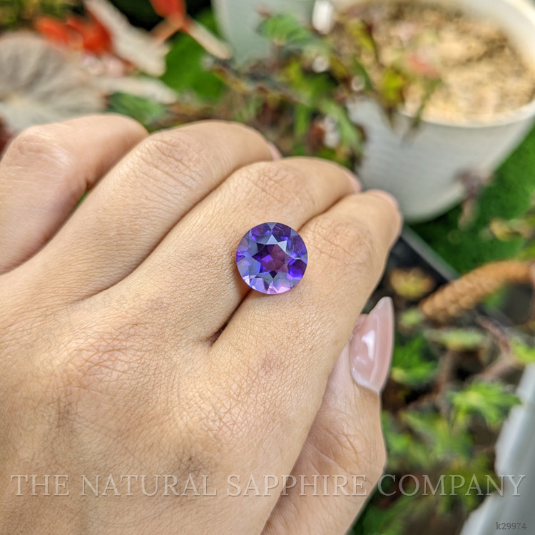 5.46 Ct. Purple Amethyst from Ceylon (Sri Lanka)