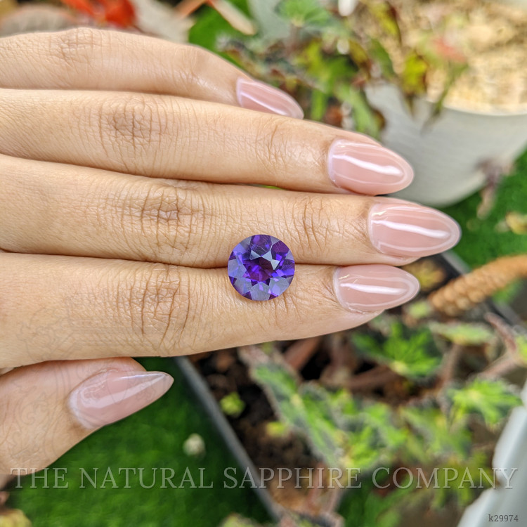 5.46 Ct. Purple Amethyst from Ceylon (Sri Lanka)