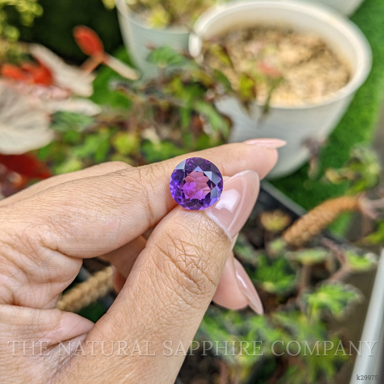5.49 Ct. Purple Amethyst from Ceylon (Sri Lanka)