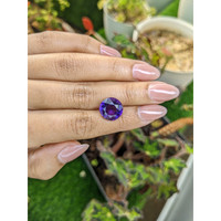 6.62 Ct. Purple Amethyst from Ceylon (Sri Lanka) Life Style