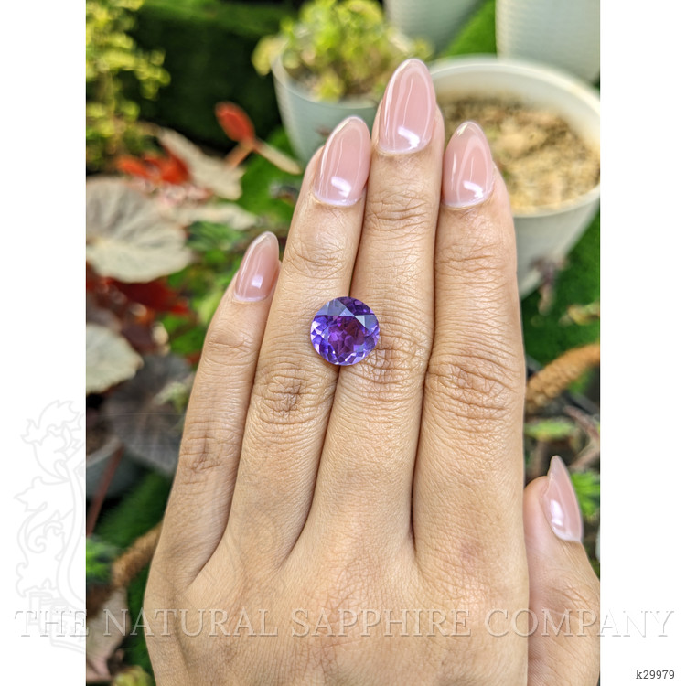 5.65 Ct. Purple Amethyst from Ceylon (Sri Lanka)