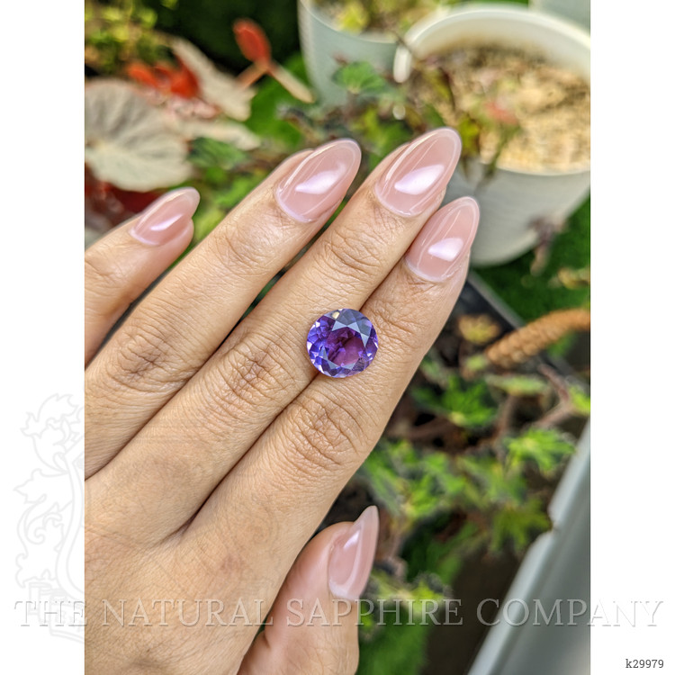 5.65 Ct. Purple Amethyst from Ceylon (Sri Lanka)