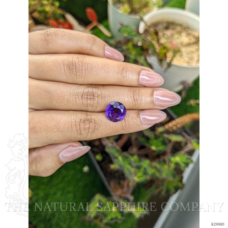 5.36 Ct. Purple Amethyst from Ceylon (Sri Lanka)
