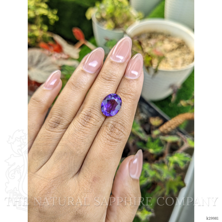 5.46 Ct. Purple Amethyst from Ceylon (Sri Lanka)