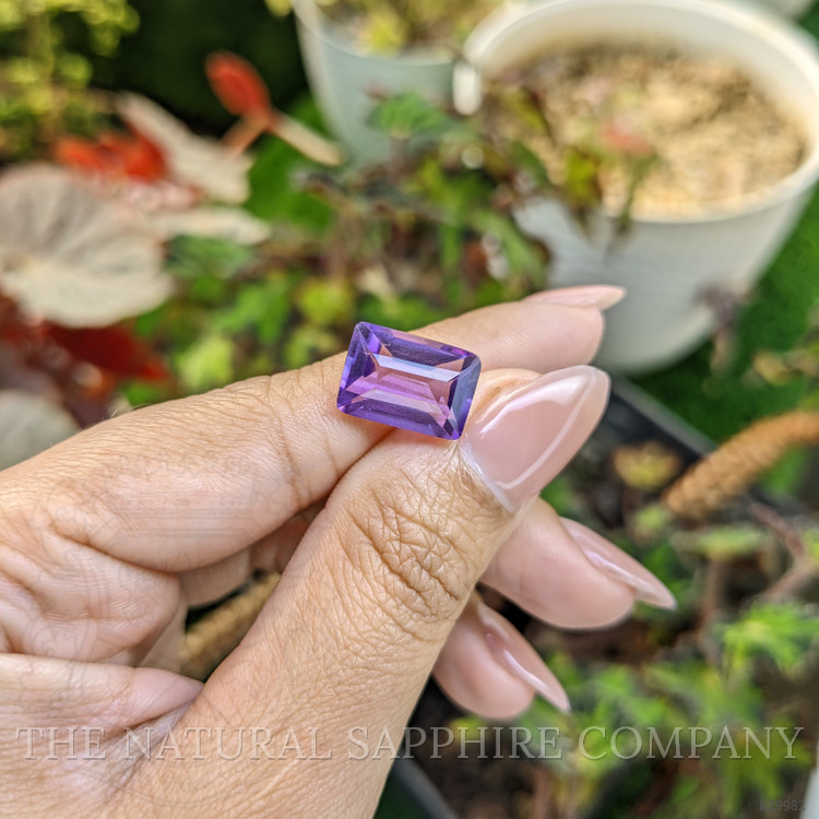 6.51 Ct. Purple Amethyst from Ceylon (Sri Lanka)