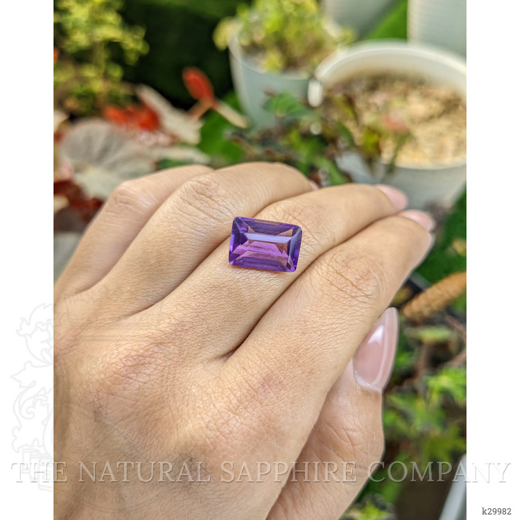 6.51 Ct. Purple Amethyst from Ceylon (Sri Lanka)