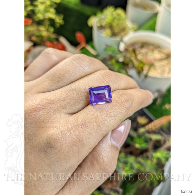 6.21 Ct. Purple Amethyst from Ceylon (Sri Lanka)