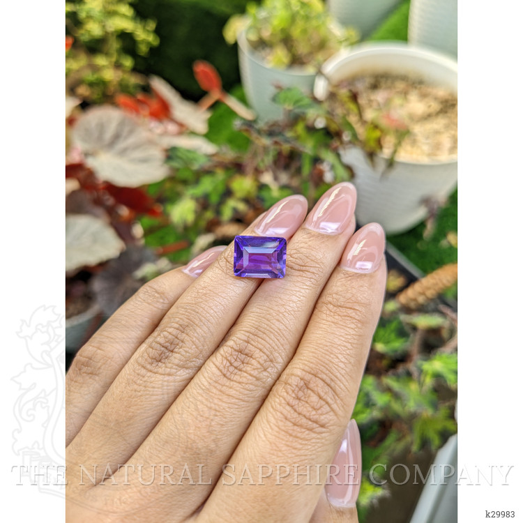 6.21 Ct. Purple Amethyst from Ceylon (Sri Lanka)