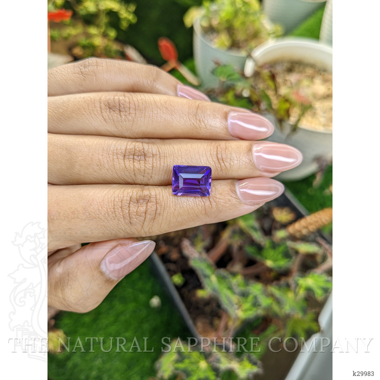 6.21 Ct. Purple Amethyst from Ceylon (Sri Lanka)