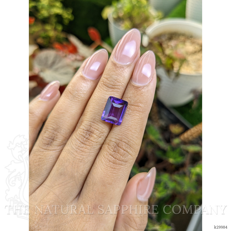 5.11 Ct. Purple Amethyst from Ceylon (Sri Lanka)