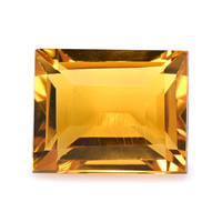 6.82 Ct.Tw. Emerald Cut Citrine