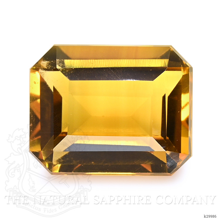 5.21 Ct. Orangish Yellow Citrine from Ceylon (Sri Lanka)