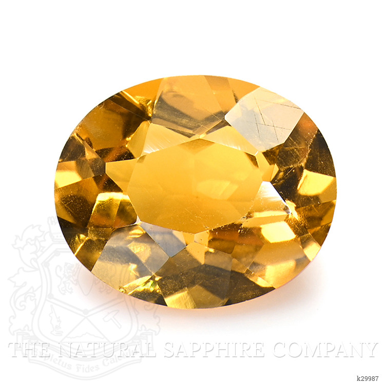 4.94 Ct. Yellow Citrine from Ceylon (Sri Lanka)