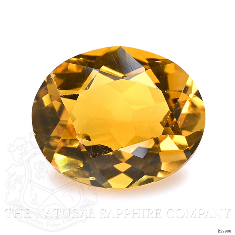 5.12 Ct. Golden Citrine from Ceylon (Sri Lanka)