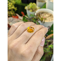 5.30 Ct. Golden Citrine from Ceylon (Sri Lanka) Life Style