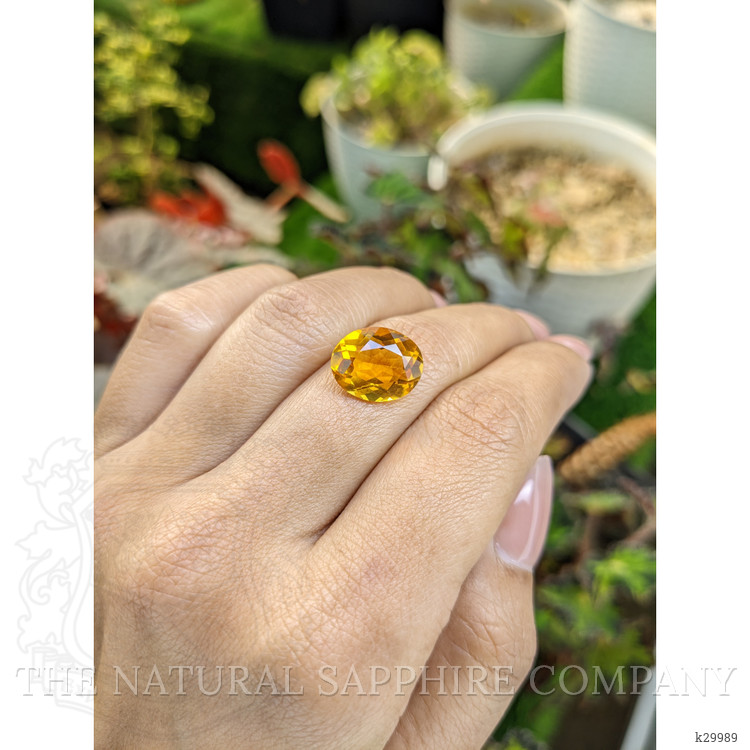 5.30 Ct. Golden Citrine from Ceylon (Sri Lanka)