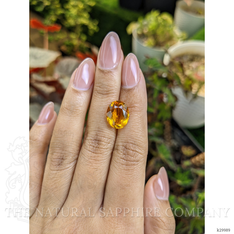 5.30 Ct. Golden Citrine from Ceylon (Sri Lanka)